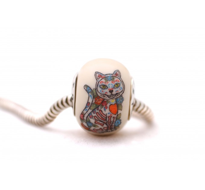 La Calavera Cat | Elforyn Charm | Dia de los Muertos special