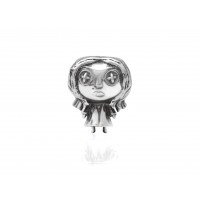 Girl with Button Eyes| Silver Charm| Halloween Collection