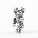 Santa's Reindeer | Sterling Silver Charm | Christmas Collection