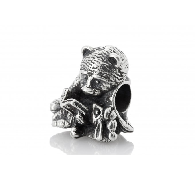 Bear and Bunny | Sterling Silver Charm