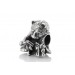 Bear and Bunny | Sterling Silver Charm