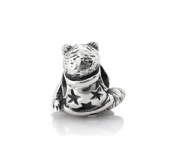 Bear and Bunny | Sterling Silver Charm