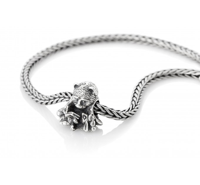 Bear and Bunny | Sterling Silver Charm