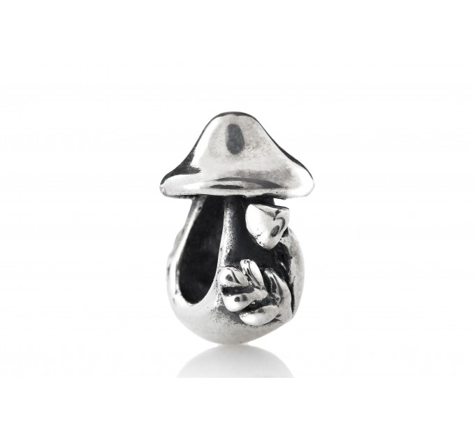 Porcini mushroom| Sterling  Silver Charm