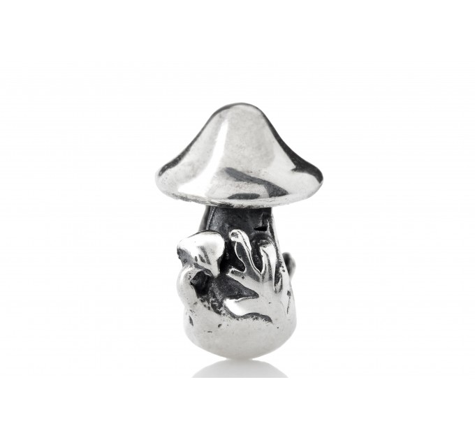 Porcini mushroom| Sterling  Silver Charm