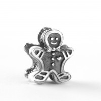 Ginger Man| Sterling Silver Charm | Christmas Collection