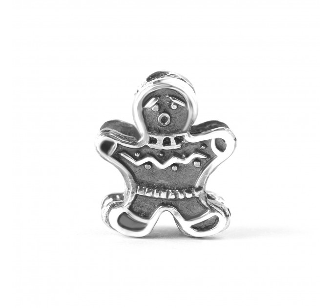 Ginger Man| Sterling Silver Charm | Christmas Collection