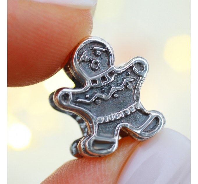 Ginger Man| Sterling Silver Charm | Christmas Collection