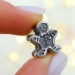 Ginger Man| Sterling Silver Charm | Christmas Collection