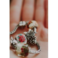 Christmas Wreath |  Elforyn Charm | Scrimshaw