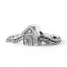 Gingerbread House | Sterling Silver Charm | Christmas Collection