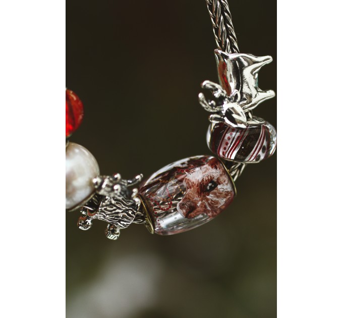 Reindeer | Chronicles Crystal Charm | Christmas Collection