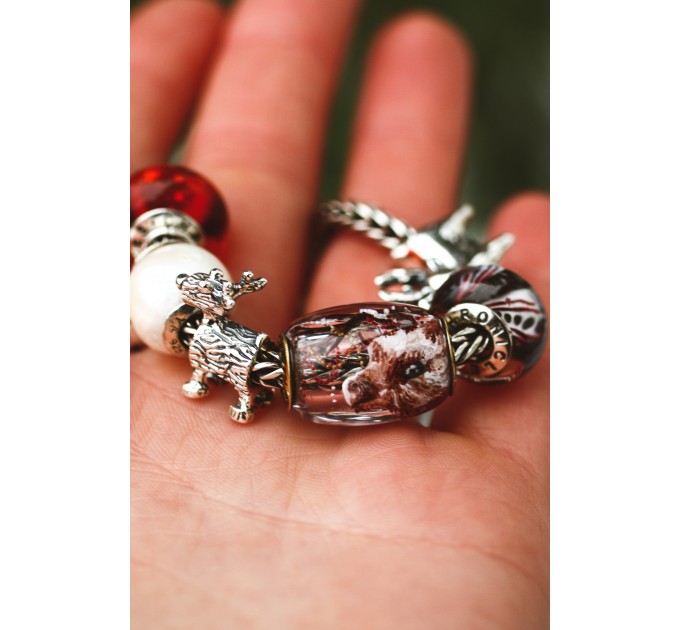 Reindeer | Chronicles Crystal Charm | Christmas Collection