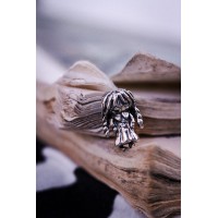 Girl | Sterling Silver Charm | Halloween Jewelry