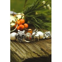 Who stole the Christmas? | Sterling Silver Charm| Christmas Collection