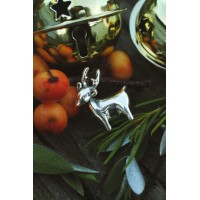 Reindeer |Sterling Silver Charm | Christmas Collection