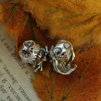 Sally Pumpkin Queen| Silver Charm| Halloween Collection