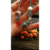 Tit Bird | Sterling Silver Charm| Christmas Charm