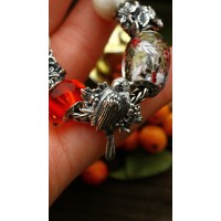 Tit Bird | Sterling Silver Charm| Christmas Charm