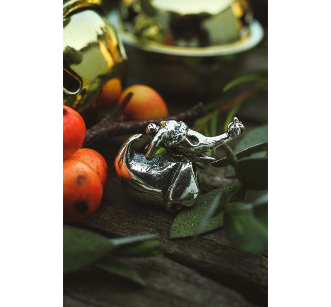 Ghost Dog | Sterling Silver Charm| Christmas Collection